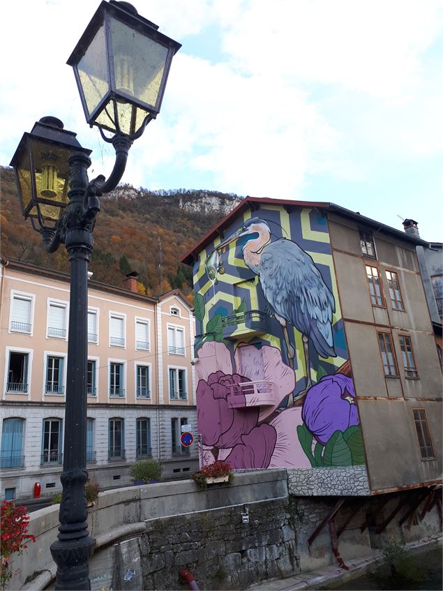 fresques murales à Tenay - Sabrina Megani