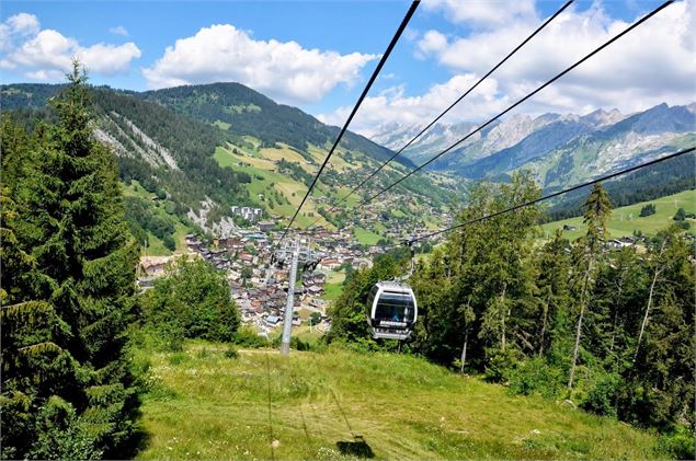 Extérieur de la Télécabine de Beauregard - OT La CLusaz