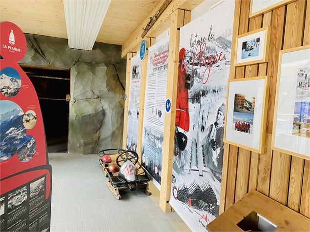 Exposition histoire de La Plagne - Mairie de La Plagne Tarentaise