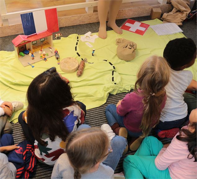 Animation pour les enfants à la Vieille Douane - L.Meyer - Châtel