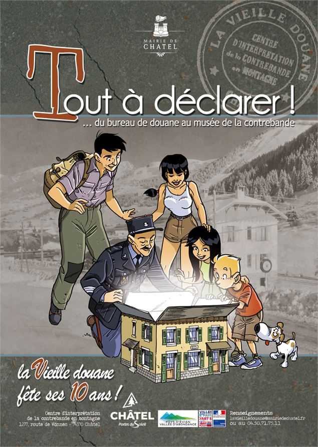 Exposition Tout à déclarer - L.Meyer - Châtel