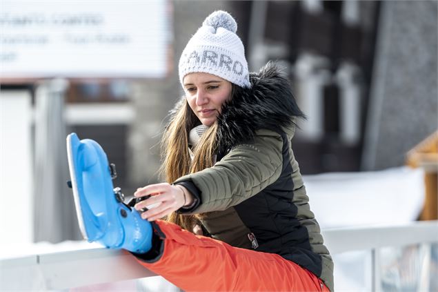 Patinoire - @OT Les Carroz