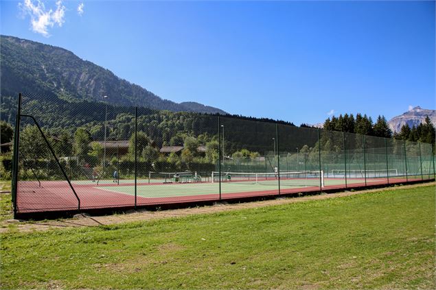 Vue Tennis Les Houches - Alexandre Juillet