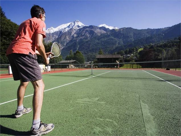 Tennis aux Houches - Alexandre Juillet