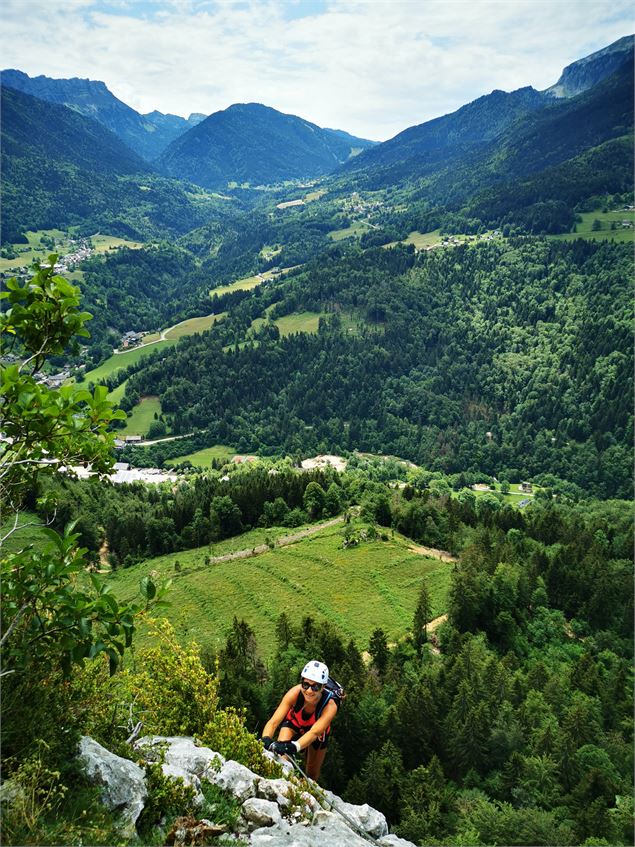 Via Ferrata de Roche Veyrand - St Pierre d'Entremont - Juliette Prodhomme