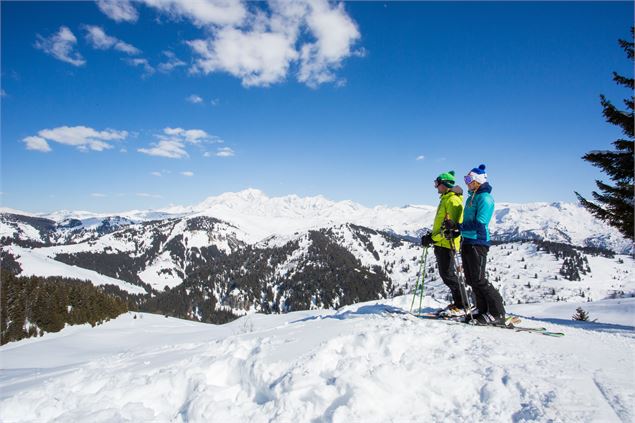 L'Espace Diamant, un terrain de jeu immense direction Mont-Blanc - MJONE Diffusion