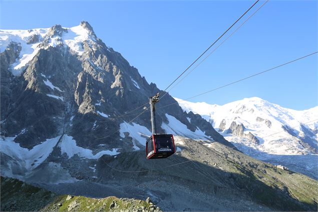 Vue depuis le Plan de l'Aiguille - OT Vallée de Chamonix-Mont-Blanc