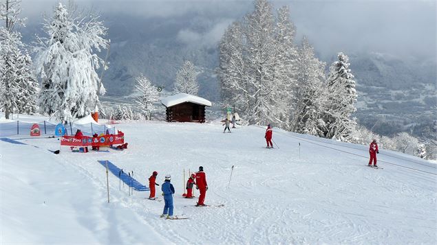 Espace des lutins, sur le domaine skiable de Cordon - JMBarey