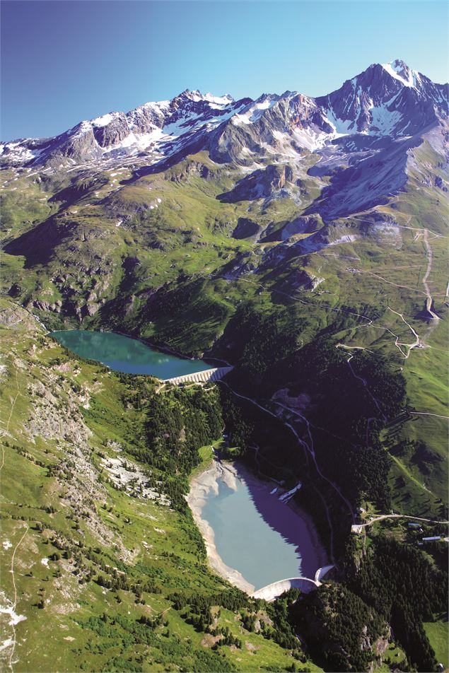 Plans d'Aval et d'Amont à Aussois, dans le Parc National de la Vanoise - MO. Arc en ciel photos - OT