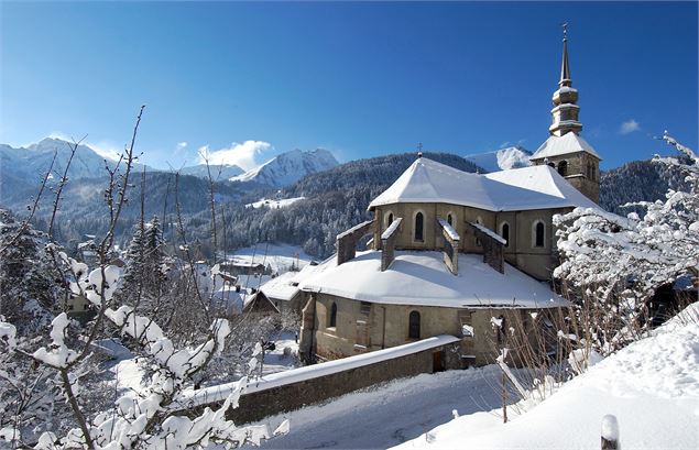 Abbaye d'Abondance sous la neige - Patrick Brault