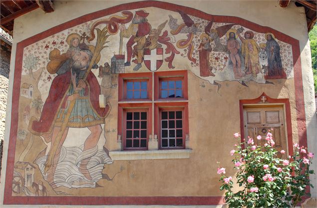 fresque de St Sorlin - M.Périno