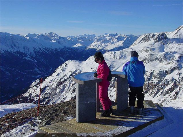 Armoise 2610m, table d'orientation - MO. OT AUSSOIS