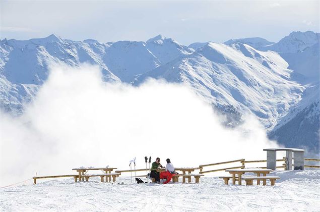 Aussois, 2610m, table d'orientation de l'Armoise - MO. OT AUSSOIS