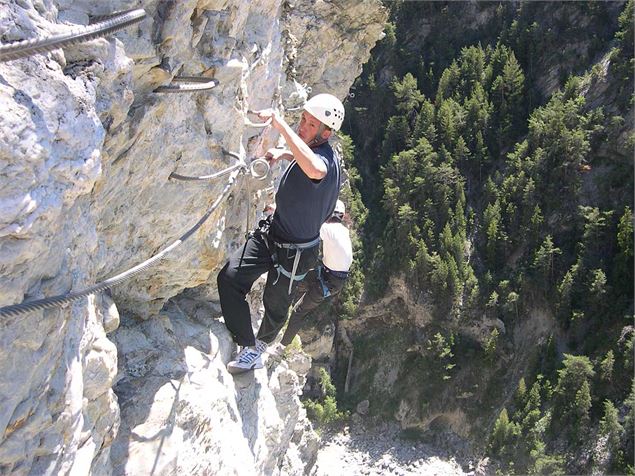 Via ferrata du Diable à Aussois - MO. OT AUSSOIS