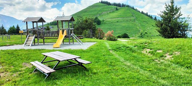 Aire de jeux du Mollard et vue Chatel - Paul Bonnet