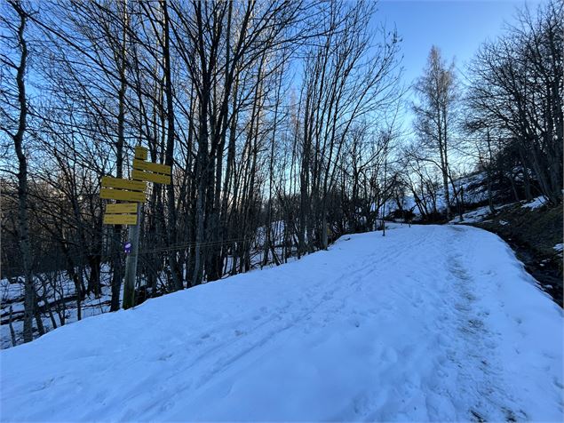 Sentier du Haut Les échauds Panneau - LBOUTIOT