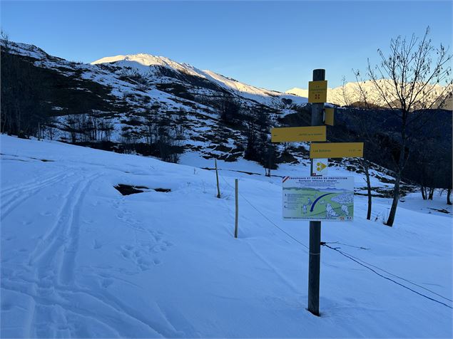 Sentier du Haut La chavonnerie panneau - LBOUTIOT