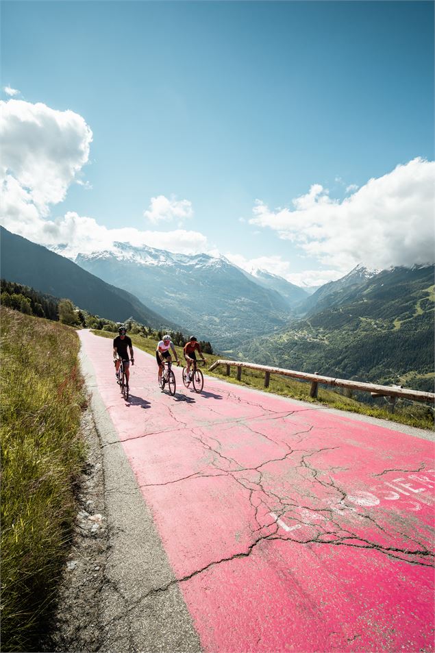 Montée cyclo de la Rosière - Haute Tarentaise Vanoise - Yann Allègre