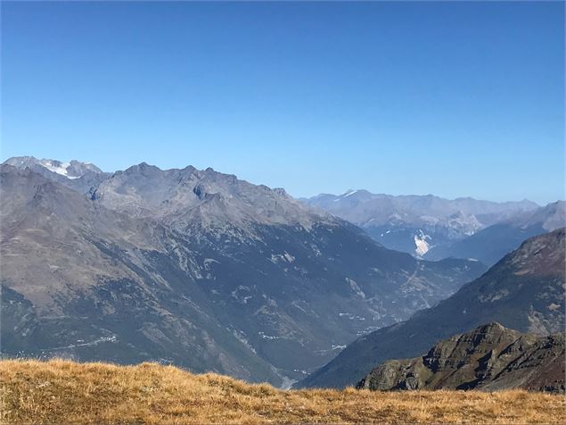 Vue sur le Glacier de Péclet depuis le Col d'Emy - L.Boutiot