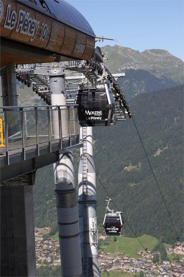 Gare de l’Amont du Télécabine du Pleney - Morzine - Portes du Soleil