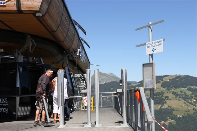 Sommet du Téléphérique du Pleney - Morzine - Portes du Soleil