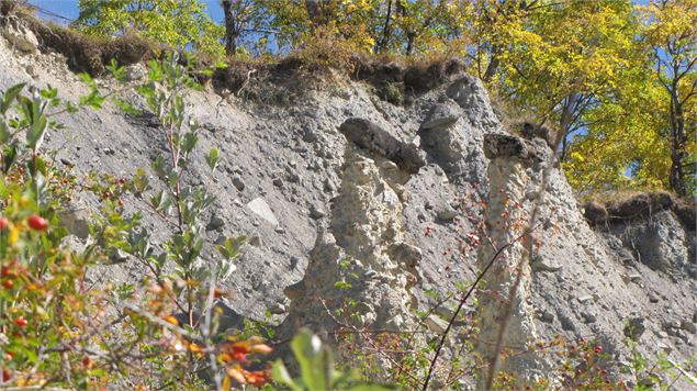 Cheminées de Fées vers le téléski du Crêt de l'âne - OT Albiez