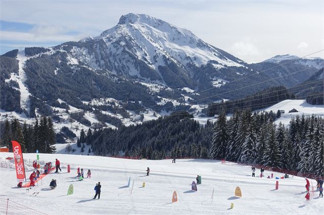 Espace débutant avec fil neige et téléiski - Abondance - OTPEVA