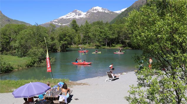 Activités aqualudique dela Maison des Guides aux lacs de Bessans - Mairie de Bessans