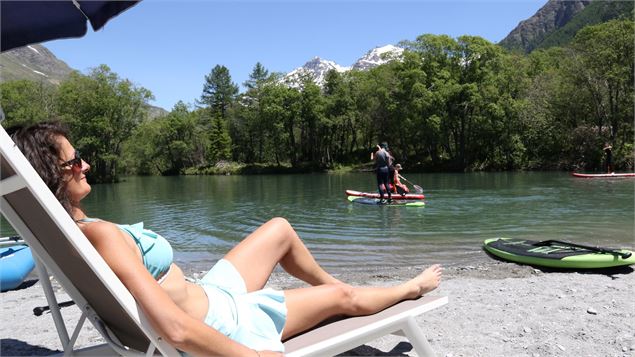 Activités aqualudique dela Maison des Guides aux lacs de Bessans - Mairie de Bessans