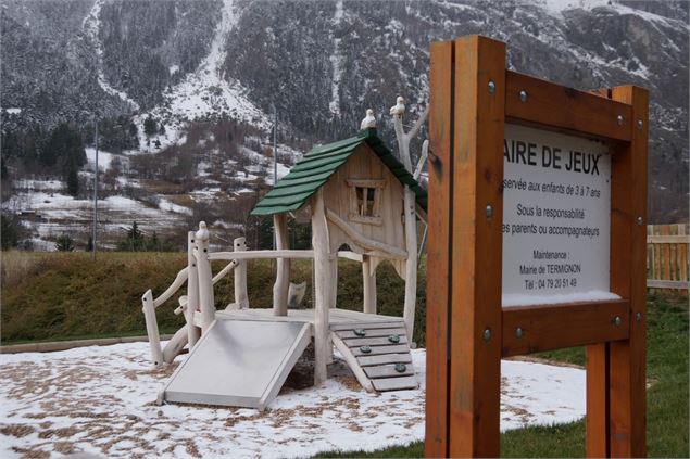 A Val-Cenis Termignon, l'aire-de-jeux de la Fennaz - OTHMV