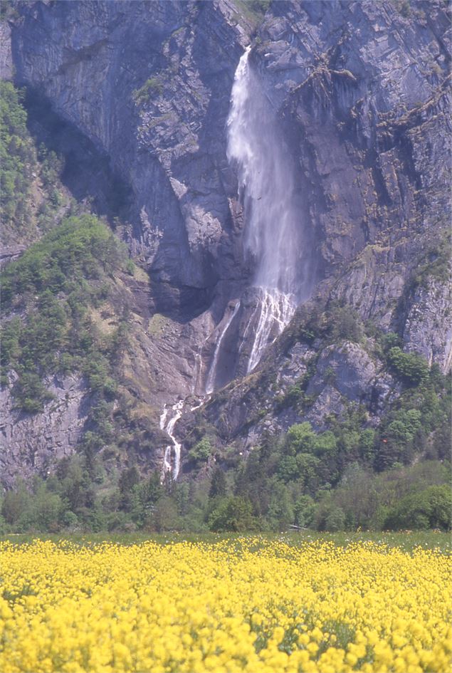 cascade d'Arpenaz - Sallanches Tourisme