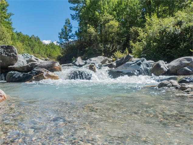 La rivière Arc en Haute Maurienne Vanoise - B.Filliol - OT HMV