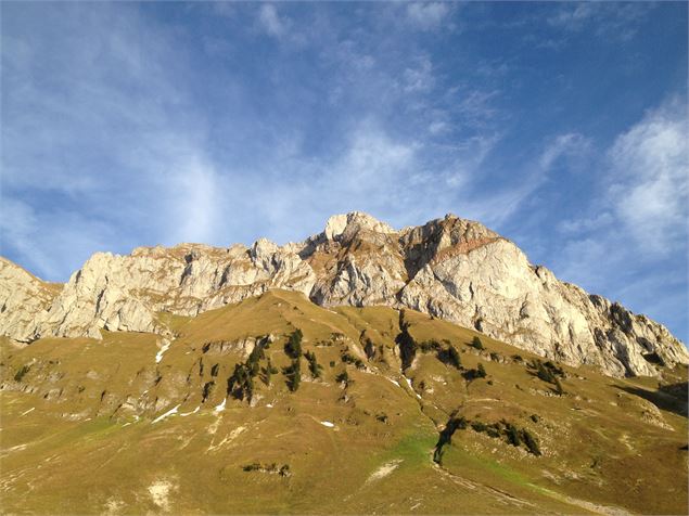 Vue sur les Cornettes de Bise, 2432m - A. Berger / SIAC