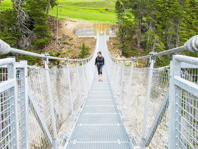 Passerelle himalayenne de Val Cenis Bramans - D. Cuvelier - OT HMV