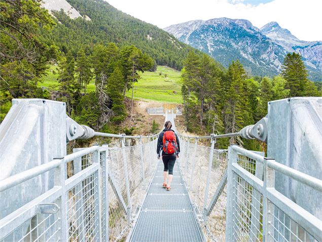 Passerelle himalayenne de Val Cenis Bramans - D. Cuvelier - OT HMV