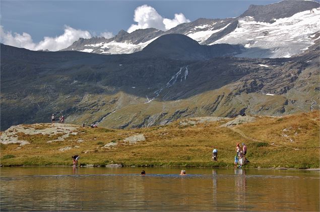 Val Cenis - Randonnée du Lac Blanc, dans le coeur du Parc national de la Vanoise - K.Mandray