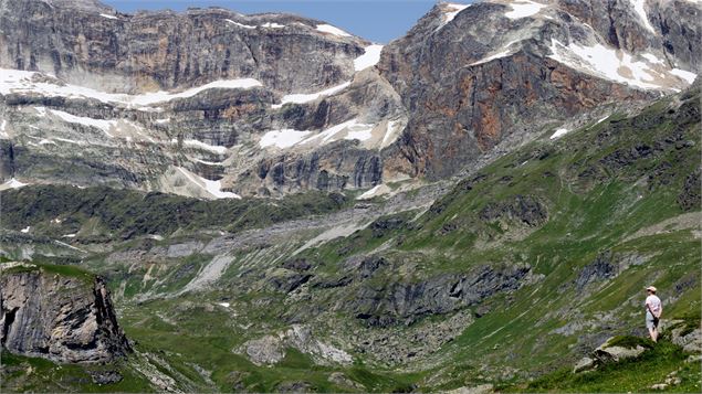 Val Cenis - Randonnée du Lac Blanc, dans le coeur du Parc national de la Vanoise - K.Mandray