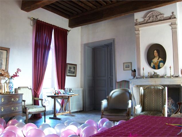 Intérieur du Château de la Batie - MONTCEAUX