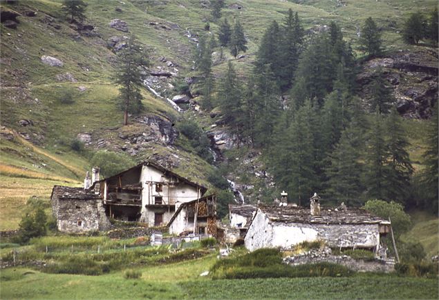 Le hameau des Vincendières à Bessans - HMVT/Alban Pernet