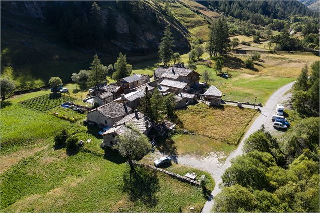 Le hameau de la Goulaz à Bessans - HMVT/Alban Pernet