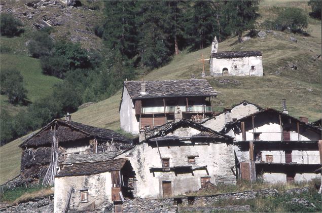 Le hameau des Vincendières à Bessans - HMVT/Alban Pernet