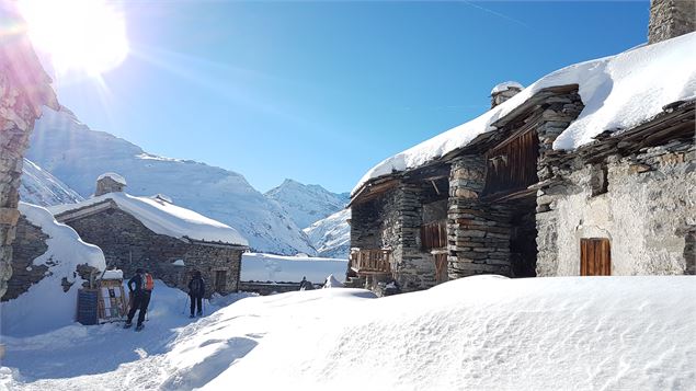 Le hameau de l'Ecot à Bonneval-sur-Arc - OT HMV