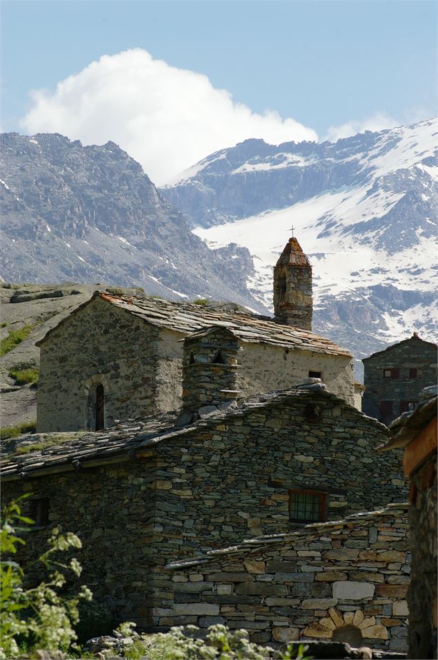 Le hameau de l'Ecot à Bonneval-sur-Arc - OT HMV