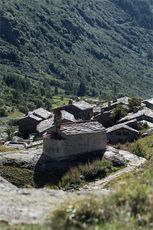 Le hameau de l'Ecot à Bonneval-sur-Arc - OT HMV