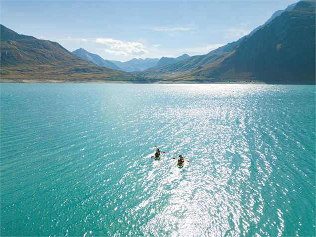 Découverte en kayak du lac du Mont-Cenis - R.Salles - OTHMV