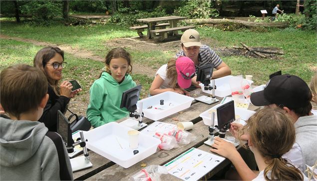 Atelier science en extérieur - Jean favre