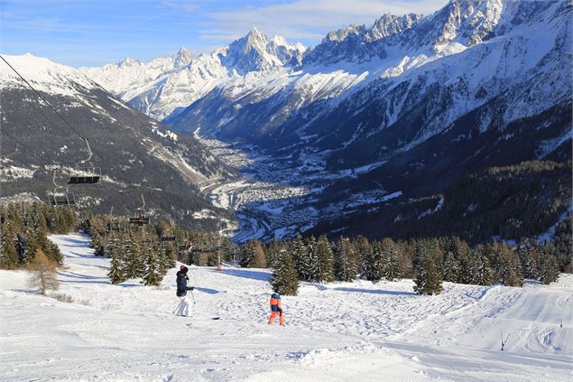 Domaine skiable des Houches - P. Raphoz