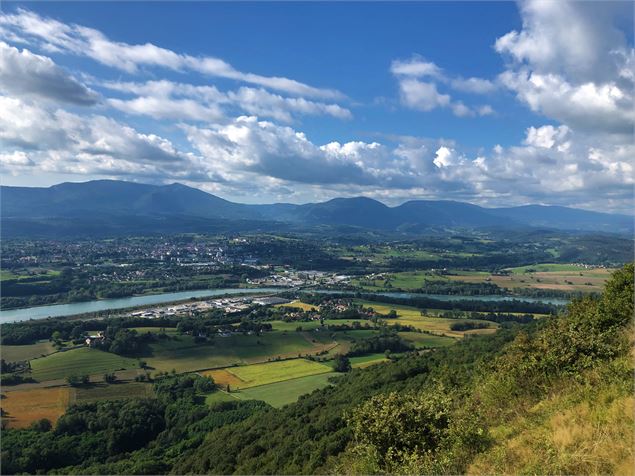 Vue sur le Rhône et Belley - M.Ballet