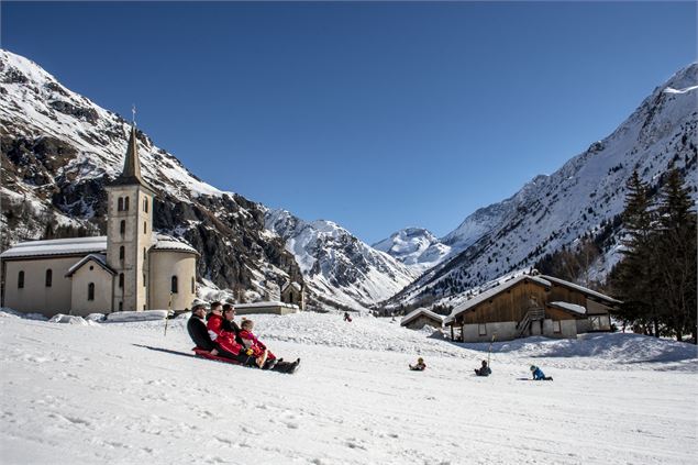 Piste de luge - Champagny le Haut - Nomad Photographie 2020