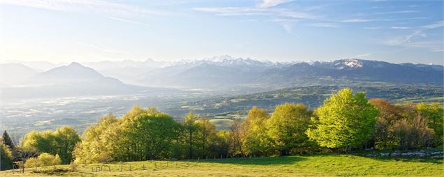 Vue depuis le sommet - © Savoie Mont Blanc - Anglade